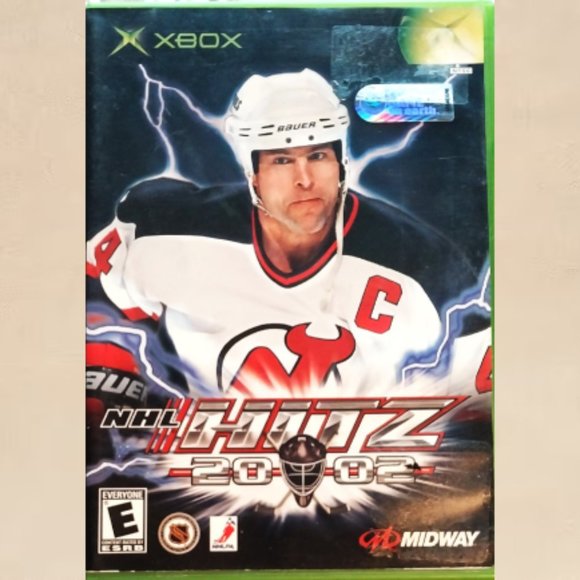 NHL Hitz 20-02 Microsoft Original XBOX Game 2001 Black Box, Case Manual Included - Picture 1 of 6